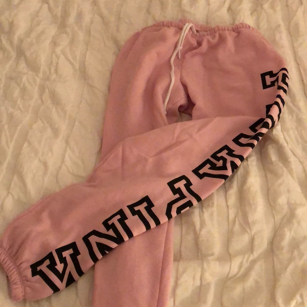 Pink Vs Sweatpants